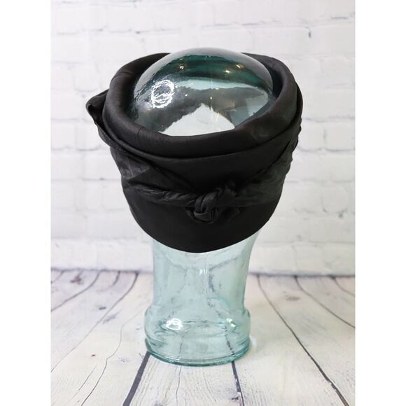 GORGEOUS, LUXURIOUS JET BLACK SCARF! - Picture 6 of 8